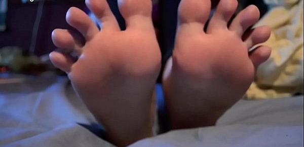  Foot play and tickling.